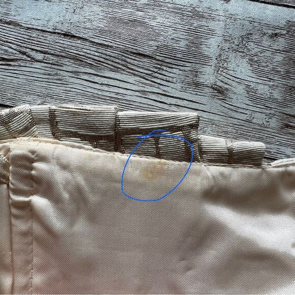 Max and Cleo Champagne and Gold Strapless Party Dress Size 2 - Picture 8 of 10